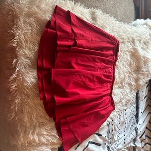 Red Lululemon Skort